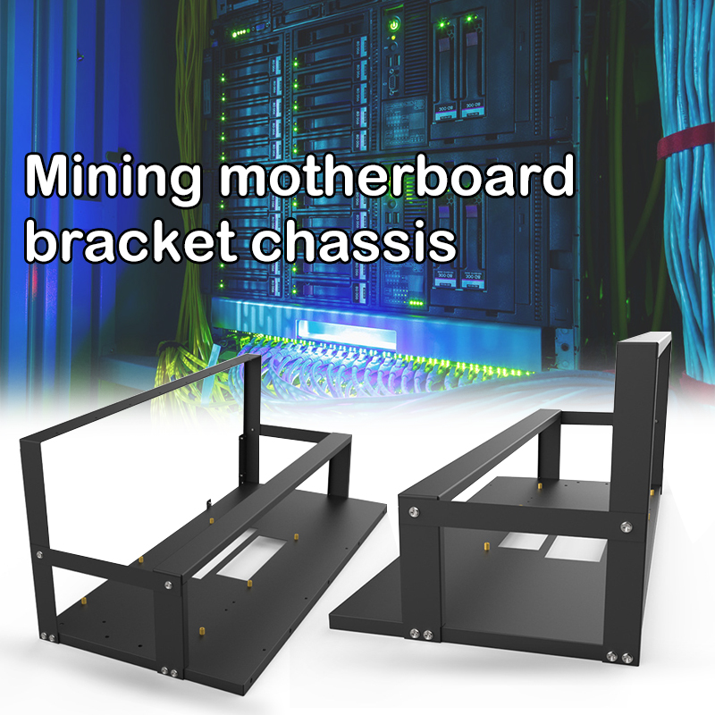 Gpu Mining Rig Frame 8 Gpu - Bergbau Fall Rack Motherboard Halterung Öffnen