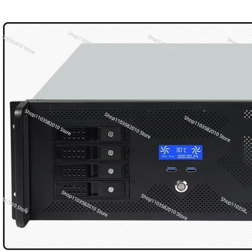Server Gpu Chassis 4U - 4U Hot-Swap-fähiges Servergehäuse, Multi-Kartensteckplatz, 8 Steckplätze,