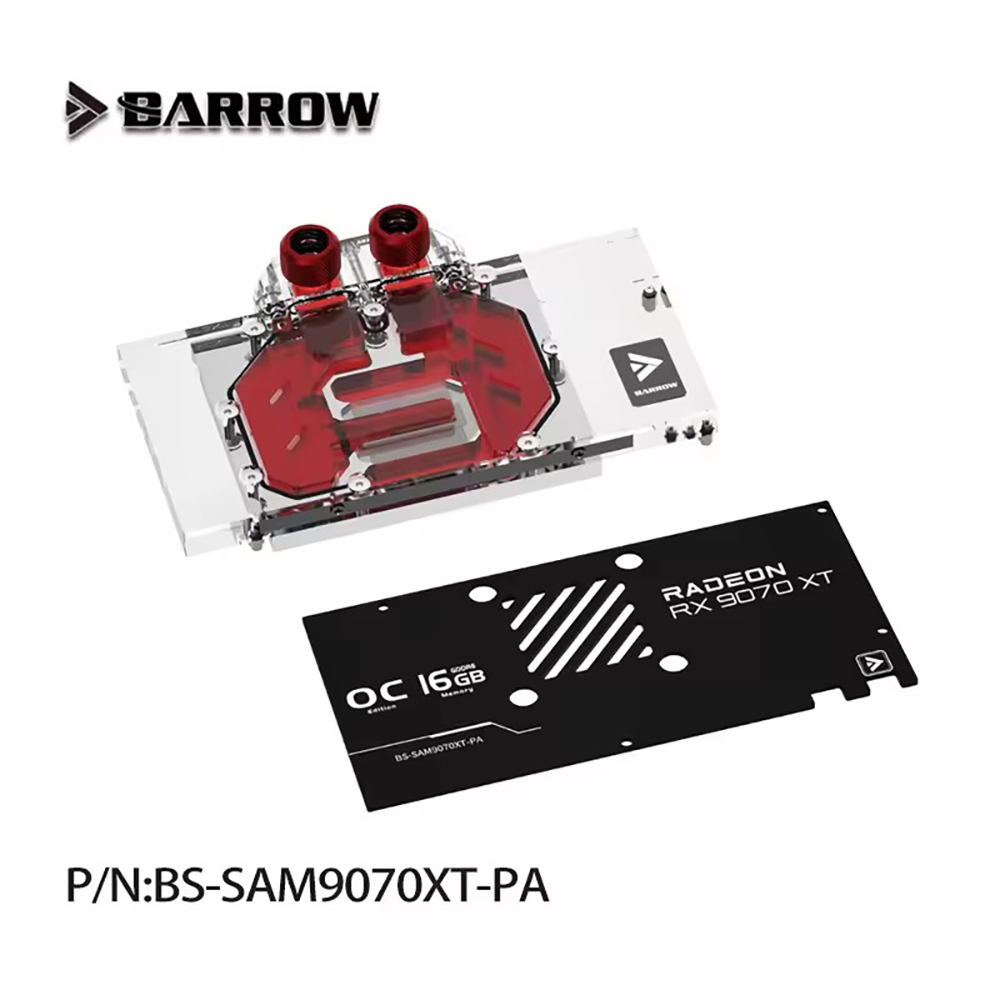 Barrow GPU-Wasserblock für SAP – Rx 9070 Xt Bewertung und Preis