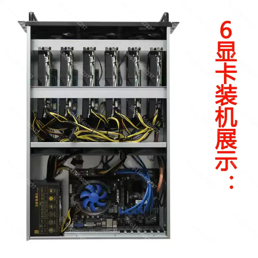 4U Multi-GPU-Gehäuse für 6-8 G – Server Gpu Chassis 4U Bewertung und Preis