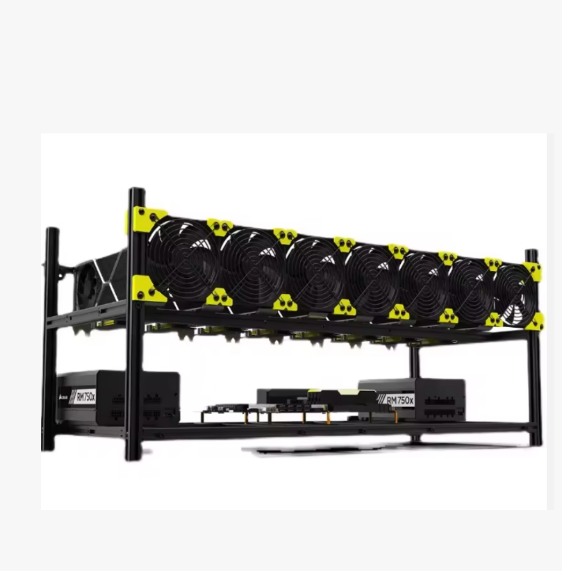 VEDDHA Aluminium Stapelbares O – Gpu Mining Rig Frame 8 Gpu Bewertung und Preis