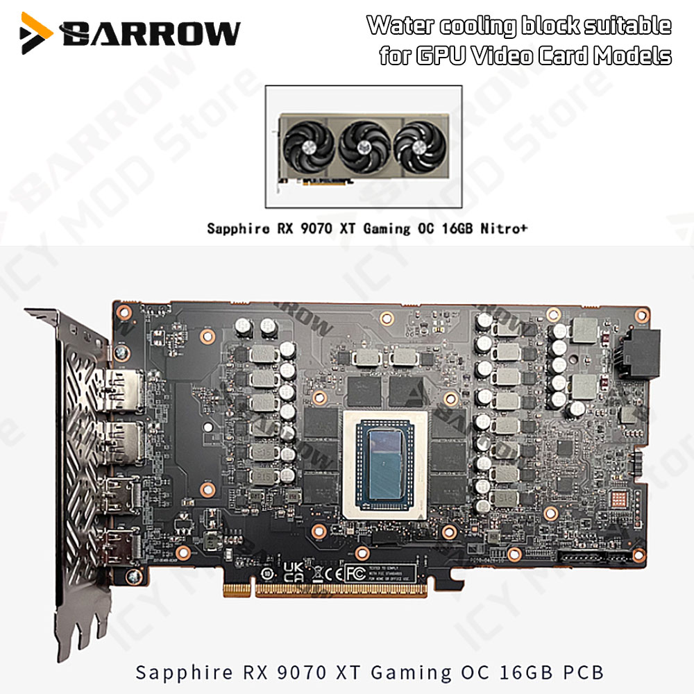 Barrow Grafikkarte Wasserkühlb – Rx 9070 Xt Bewertung und Preis