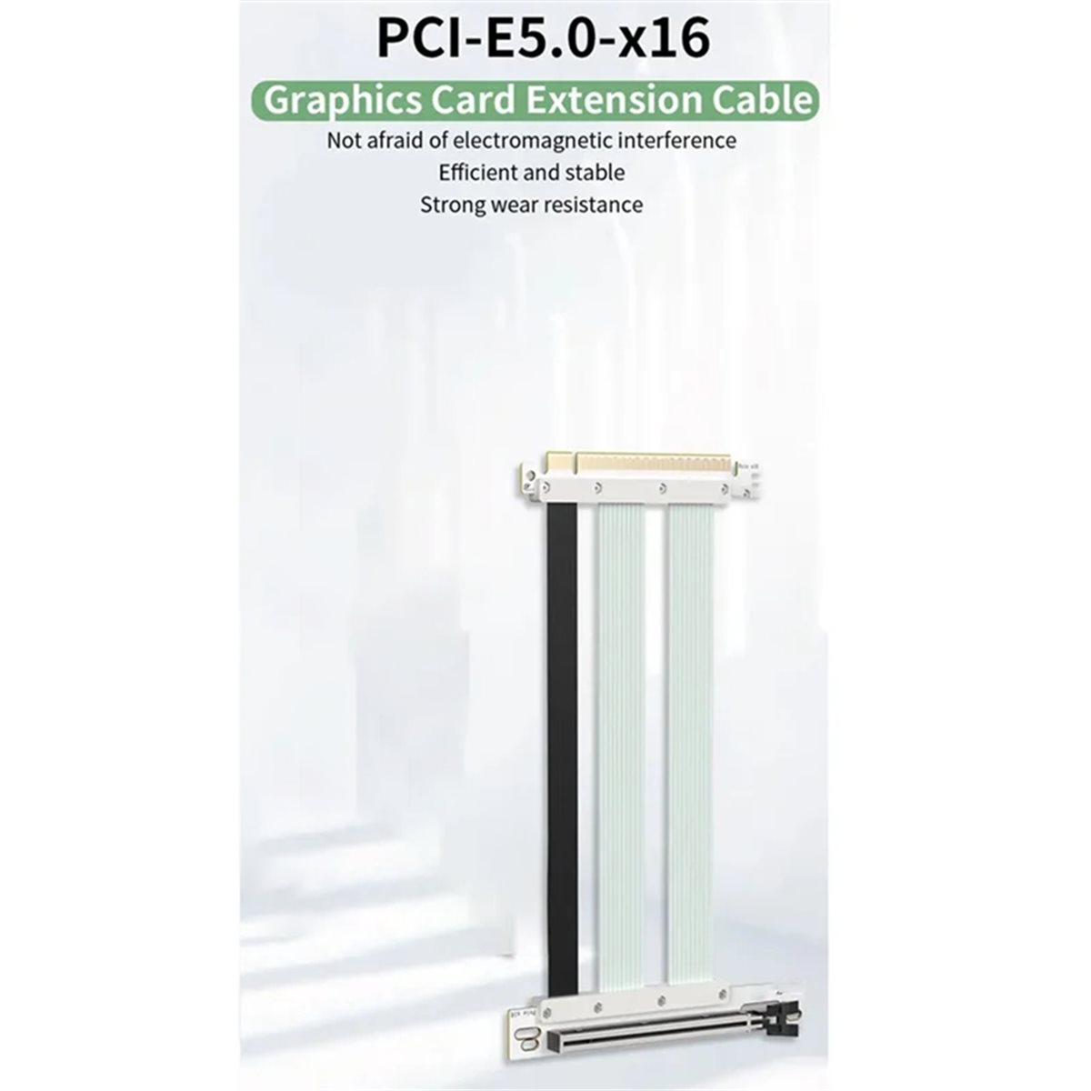 2026 NEU 20cm PCI-E 5.0 X16 Ri – Pcie 5.0 Gpu Riser Cable Bewertung und Preis