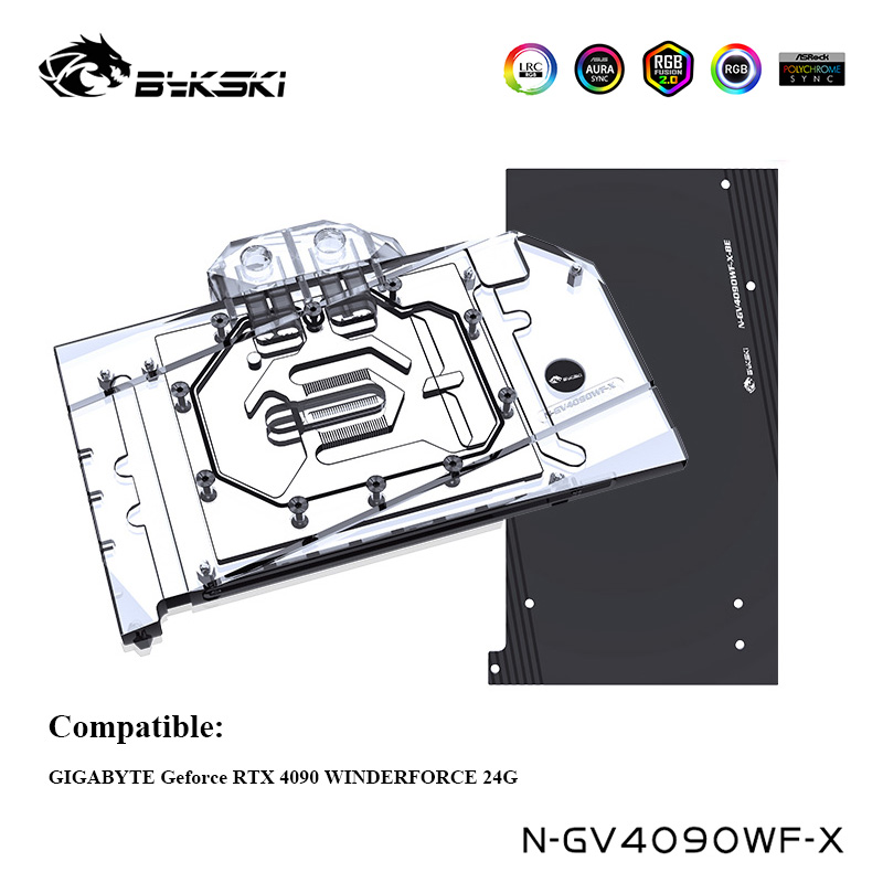 Bykski GPU-Wasserblock für GIG – Rtx 4090 Water Block Bewertung und Preis