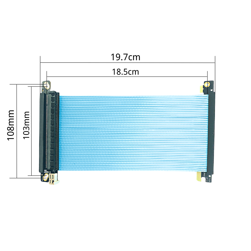 Dual Reverse Pcie 4,0 Riser Ka – Itx Gpu Riser Pcie 4.0 16X Bewertung und Preis